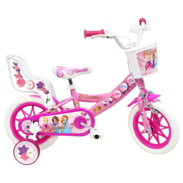 Vélo enfant 12 pouces FLOWER