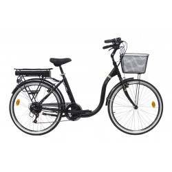 Vélo à assistance électrique 26 pouces 36V/7,8AH avec panier AV