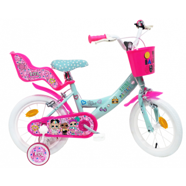 Vélo enfant 14 pouces LOL