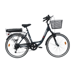 Vélo à assistance électrique 26 pouces 36V/13AH avec panier AV