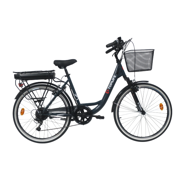 Vélo à assistance électrique 26 pouces 36V/13AH avec panier AV